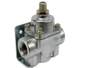 Top Street Performance Fuel Pressure Regulator; 4.5-9 PSI; Chrome