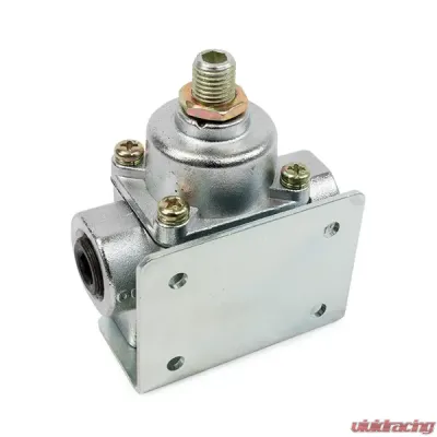 Top Street Performance Fuel Pressure Regulator; 4.5-9 PSI; Chrome - JM1056C