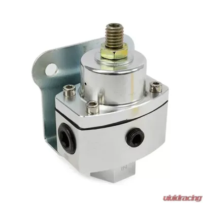 Top Street Performance Fuel Pressure Regulator; 5-12; Clear Anodized - JM1057CA