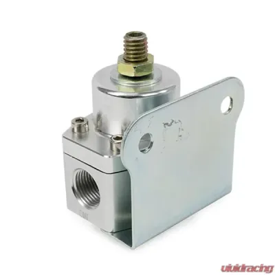 Top Street Performance Fuel Pressure Regulator; 5-12; Clear Anodized - JM1057CA