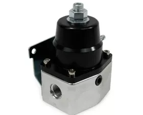 Top Street Performance Fuel Pressure Regulator; 40-75 PSI EFI Bypass; Black
