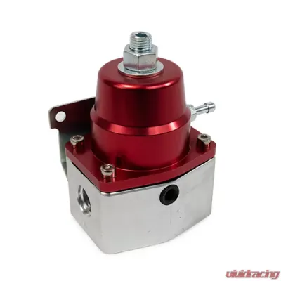 Top Street Performance Fuel Pressure Regulator; 40-75 PSI EFI Bypass; Red - JM1059R