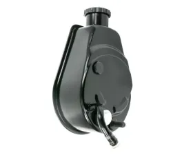 Top Street Performance Power Steering Pump; GM Saginaw P Series; Black