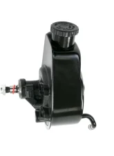 Top Street Performance Power Steering Pump; GM Saginaw P Series; Black                                     - JM2000BK - Image 2
