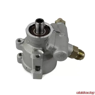 Top Street Performance Power Steering Pump; GM Type 2 (Saginaw TC Series); Satin - JM2010