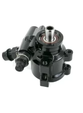 Top Street Performance Power Steering Pump; GM Type 2 (Saginaw TC Series); Black                                     - JM2010BK - Image 2