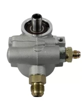 Top Street Performance Power Steering Pump; GM Type 2 (Saginaw TC Series); Satin                                     - JM2010 - Image 2