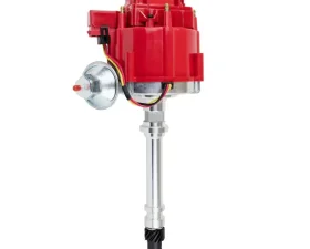 Top Street Performance HEI Distributor; Chevrolet V6 (220; 229); Red