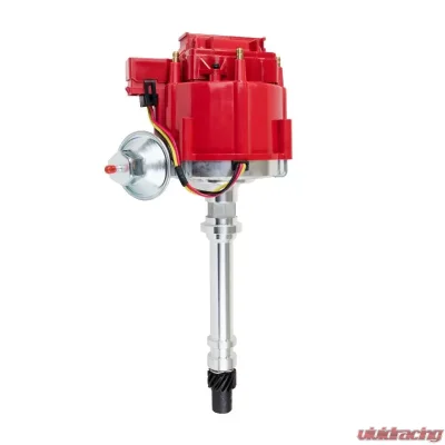 Top Street Performance HEI Distributor; Chevrolet V6 (220; 229); Red - JM6521R