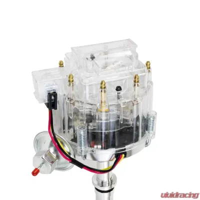 Top Street Performance HEI Distributor; Buick Small Block V8 (300; 340; 350); Clear CLEARANCE - JM6524CL