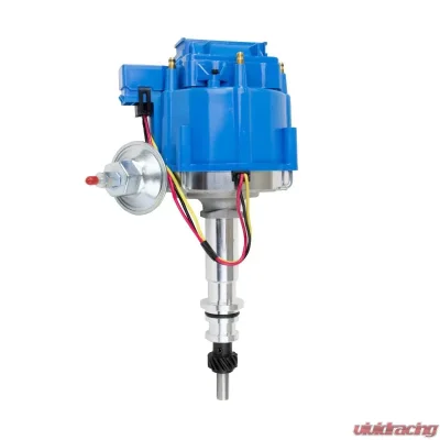 Top Street Performance HEI Distributor; Ford L6 Gen. 3 (144; 170; 200 from 1967-1974; 250); Blue - JM6527BL