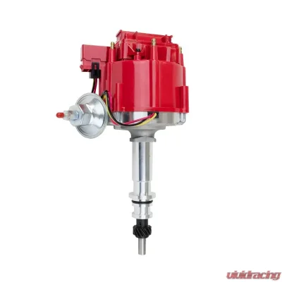 Top Street Performance HEI Distributor; Ford L6 Gen. 3 (144; 170; 200 from 1967-1974; 250); Red - JM6527R