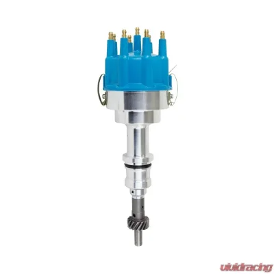 Top Street Performance Pro Billet Distributor; Ford Small Block V8 (221; 260; 289; 302); Blue - JM6602BL