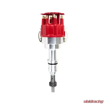 Top Street Performance Pro Billet Distributor; Ford Small Block V8 (221; 260; 289; 302); Red - JM6602R