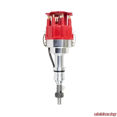 Top Street Performance Pro Billet Distributor; Ford 351W; Red - JM6610R