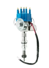 Top Street Performance Ready to Run Distributor; Ford Small Block V8 (221; 260; 289; 302); Blue                                     - JM6702BL - Image 3