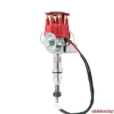 Top Street Performance Ready to Run Distributor; Ford Small Block V8 (221; 260; 289; 302); Red - JM6702R