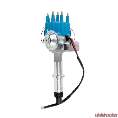 Top Street Performance Ready to Run Distributor; Pontiac V8 (389; 326; 400; 301; 421; 428; 455); Blue - JM6704BL