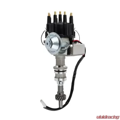 Top Street Performance Ready to Run Distributor; Ford BB (370-460);351C;400;351M V8; Black - JM6706BK