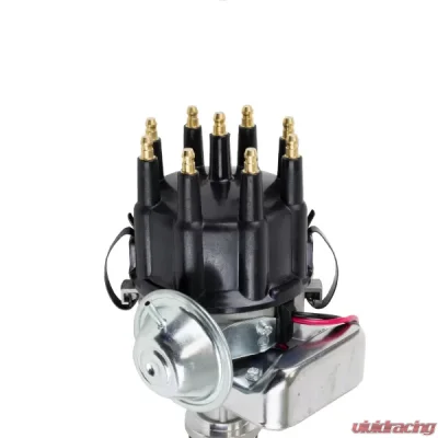 Top Street Performance Ready to Run Distributor; Ford BB (370-460);351C;400;351M V8; Black - JM6706BK