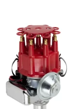 Top Street Performance Ready to Run Distributor; Ford BB (370-460);351C;400;351M V8; Red                                     - JM6706R - Image 2