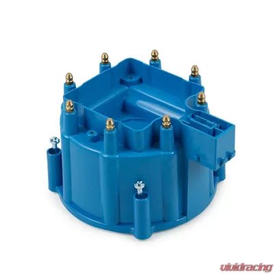 Top Street Performance HEI Distributor Cap; 8 Cylinder Male; Blue - JM6904BL