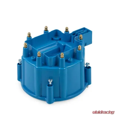 Top Street Performance HEI Distributor Cap; 8 Cylinder Male; Blue - JM6904BL