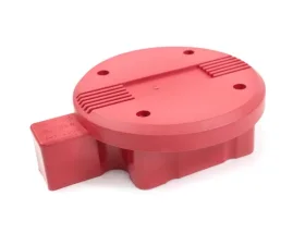 Top Street Performance HEI Distributor Round Coil Dust Cover; Red