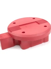 Top Street Performance HEI Distributor Round Coil Dust Cover; Red                                     - JM6909R - Image 2