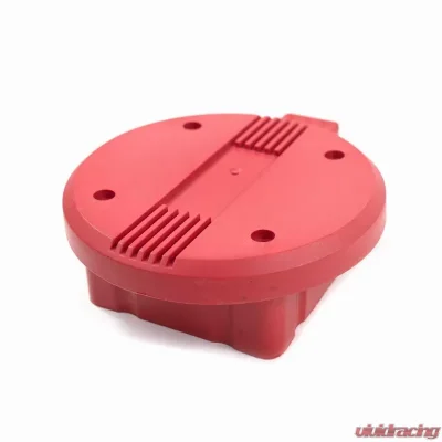 Top Street Performance HEI Distributor Round Coil Dust Cover; Red - JM6909R