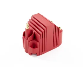 Top Street Performance Compact Red Square E-Core Ignition Coil; 40;000 Volts