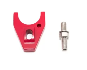 Top Street Performance Distributor Hold Down Clamp; Chevrolet V8; Red