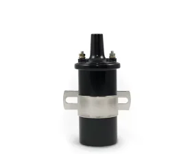 Top Street Performance Ignition Coil; Oil-Filled Canister Style; Female Socket; Black