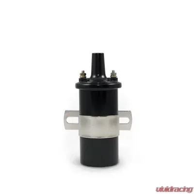 Top Street Performance Ignition Coil; Oil-Filled Canister Style; Female Socket; Black - JM6927BK