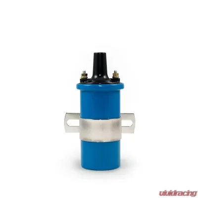 Top Street Performance Ignition Coil; Oil-Filled Canister Style; Female Socket; Blue - JM6927BL