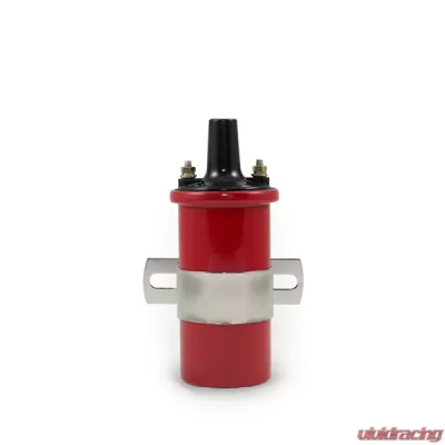 Top Street Performance Ignition Coil; Oil-Filled Canister Style; Female Socket; Red - JM6927R