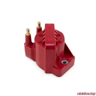 Top Street Performance Ignition Coil; 1986-2003 GM/Isuzu DIS; 48K; Red - JM6937R