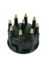 Top Street Performance Pro Billet & Ready to Run Distributor Cap and Rotor Kit; 8 Cyl Male; Black                                     - JM6971BK - Image 2