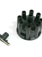 Top Street Performance Pro Billet & Ready to Run Distributor Cap and Rotor Kit; 8 Cyl Female; Black                                     - JM6972BK - Image 2