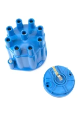 Top Street Performance Pro Series Distributor Cap and Rotor Kit; 8 Cylinder Female; Blue                                     - JM6974BL - Image 2