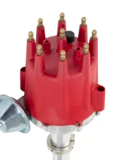 Top Street Performance Pro Series Pro Billet Distributor with Vac; Chevy SB & BB Gen 2 Mark IV V8; Red                                     - JM7601-1R - Image 4