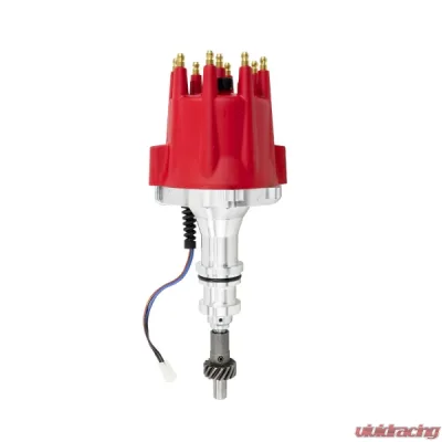 Top Street Performance Pro Series Pro Billet Distributor; Ford 351W; Red - JM7610R