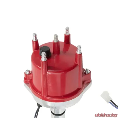 Top Street Performance Pro Series Pro Billet Distributor; Volkswagen 4-Cylinder Air-Cooled; Red - JM7650R