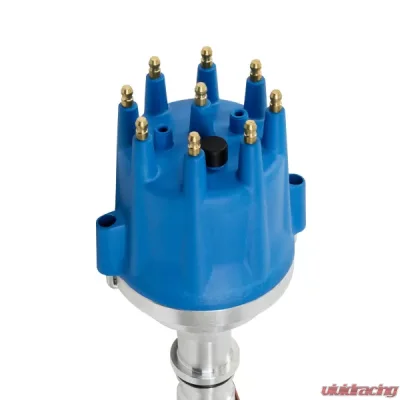 Top Street Performance Pro Series Pro Billet Distributor; Ford SB V8 (221; 260; 289; 302); Blue - JM7602BL