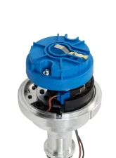 Top Street Performance Pro Series Pro Billet Distributor; Ford SB V8 (221; 260; 289; 302); Blue                                     - JM7602BL - Image 3