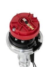 Top Street Performance Pro Series Pro Billet Distributor; Ford BB (370-460);351C;400;351M V8; Red                                     - JM7606R - Image 5