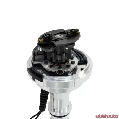 Top Street Performance Pro Series Pro Billet Distributor; Ford BB (370-460);351C;400;351M V8; Red - JM7606R