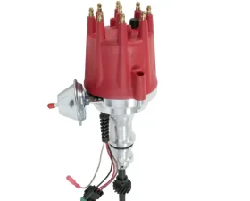 Top Street Performance Pro Series Ready to Run Distributor; Ford SB V8 (221; 260; 289; 302); Red