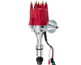 Top Street Performance Pro Series Ready to Run Distributor; Oldsmobile V8 Gen. 2 (260; 370); Red