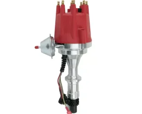 Top Street Performance Pro Series Ready to Run Distributor; Pontiac V8 (389-455); Red